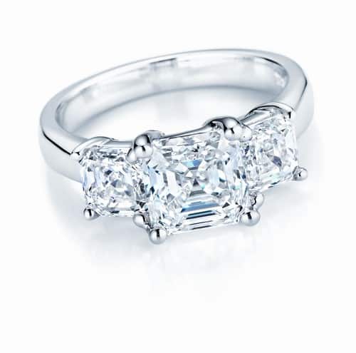 Three stone diamond ring by NEI Group