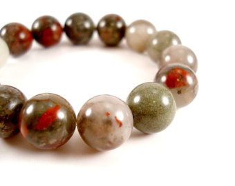 Bloodstone. Beautiful, yet not as calming as Aquamarine! bloodstone