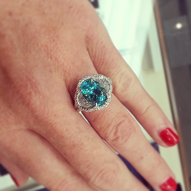 Paraiba Tourmaline ring - Underwood's Jewelers