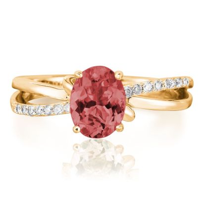 Garnet ring from Parlé Jewelry Designs