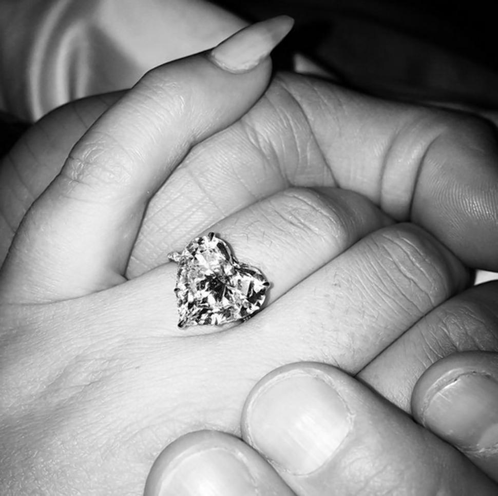 Lady Gaga's engagement ring