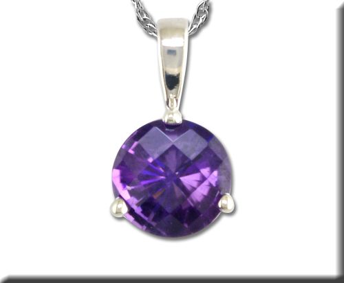 Amethyst pendant from Parlé Jewelry Designs