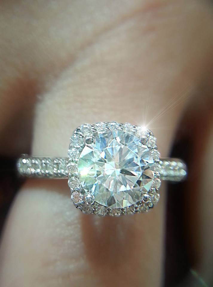 A sparkling, clean ring from Steve Padis Jewelry!