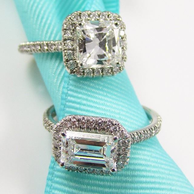 Diamond engagement rings by Suna Bros.