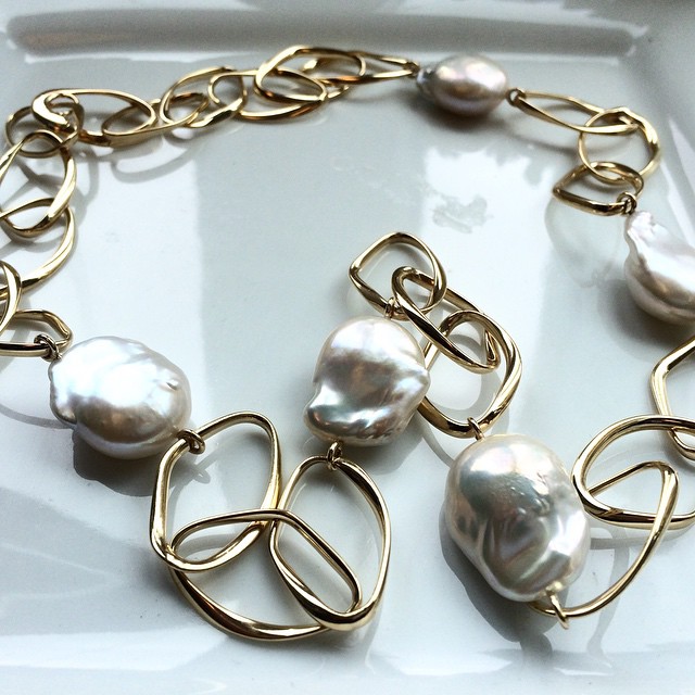 Natural Pearl Necklace from Matoloni Pearls