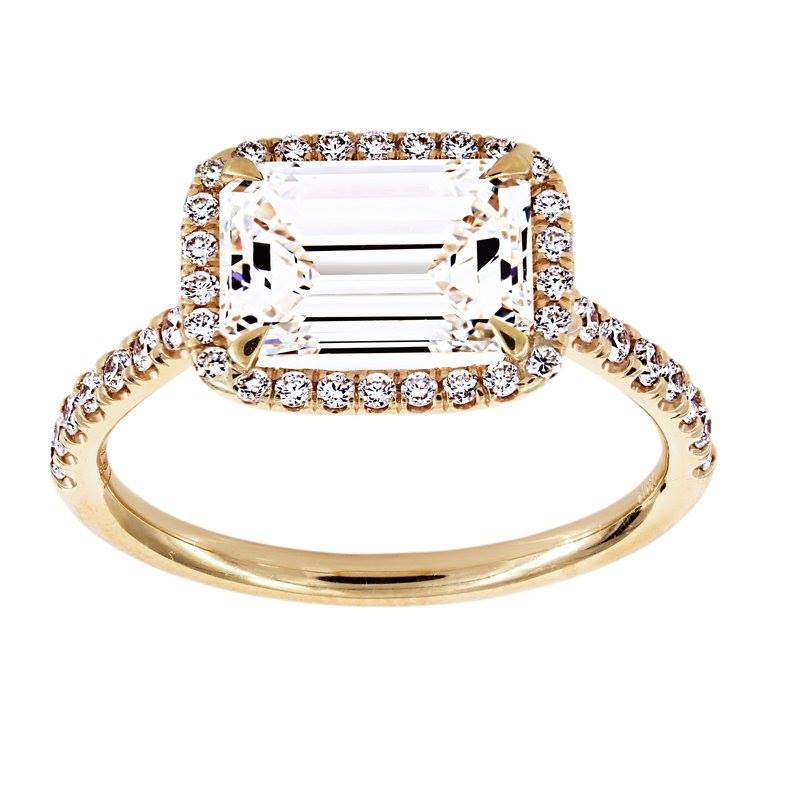 Emerald Cut East West Two by London