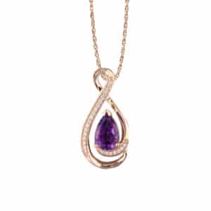 Amethyst neclace