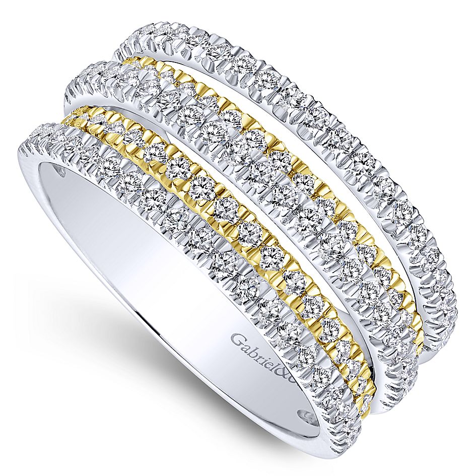 Gabriel-14k-Yellow-And-White-Gold-Lusso-Wide-Band-Ladies-Ring_LR50892M45JJ-3