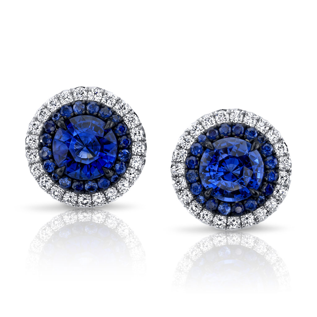 sapphire earrings