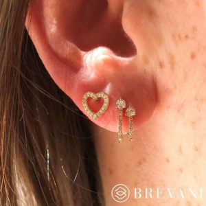 Earrings by Brevani
