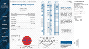 Classic Diamond Quality Analysis (DQA) Report