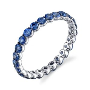 Blue sapphire ring by Sloane Street