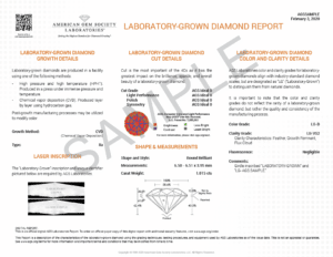 Laboratory-Grown Diamond Report