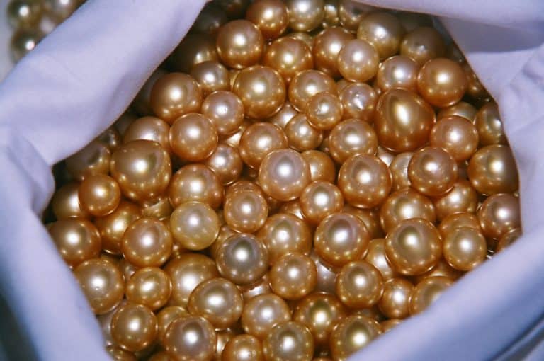 gold pearls