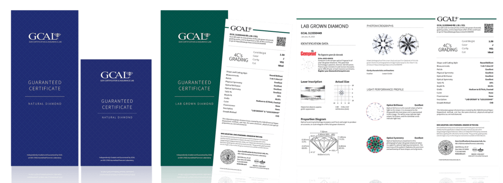 GCAL 5 Star Certificates