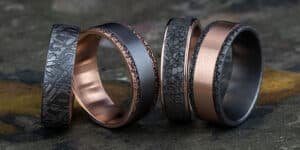 Minimalistic rings to add style.