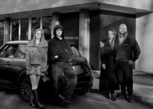 Third and fourth generation. From Left to right: Chloe, Jeremy, Kasia, and Jeff Loots (Max and Daisy in the car).